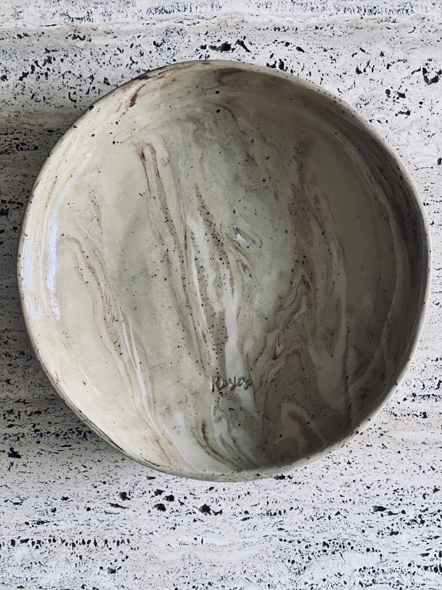 "Vintage" Serveerschaal large