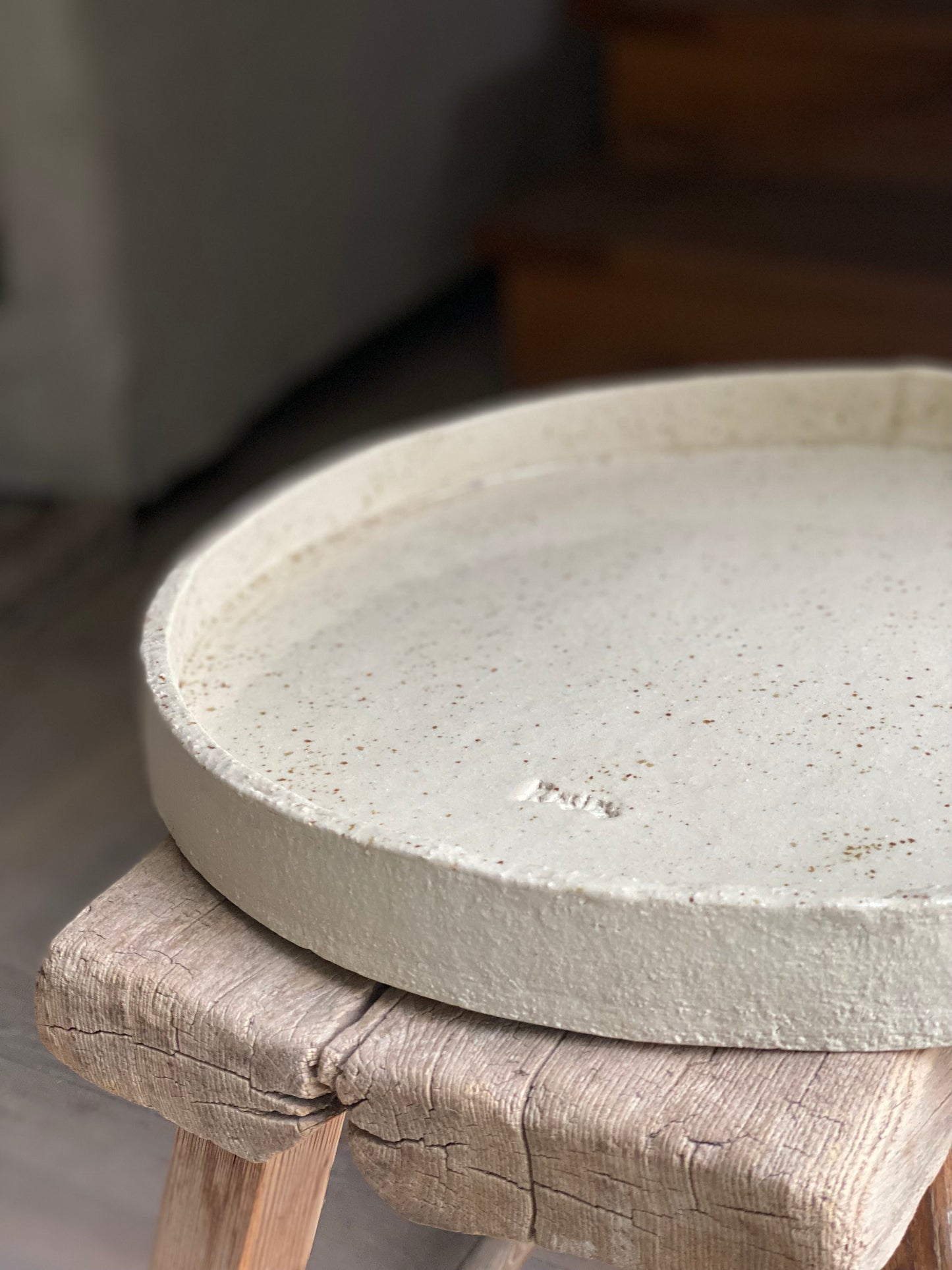 "Sahara" Schaal rechte rand diameter 3