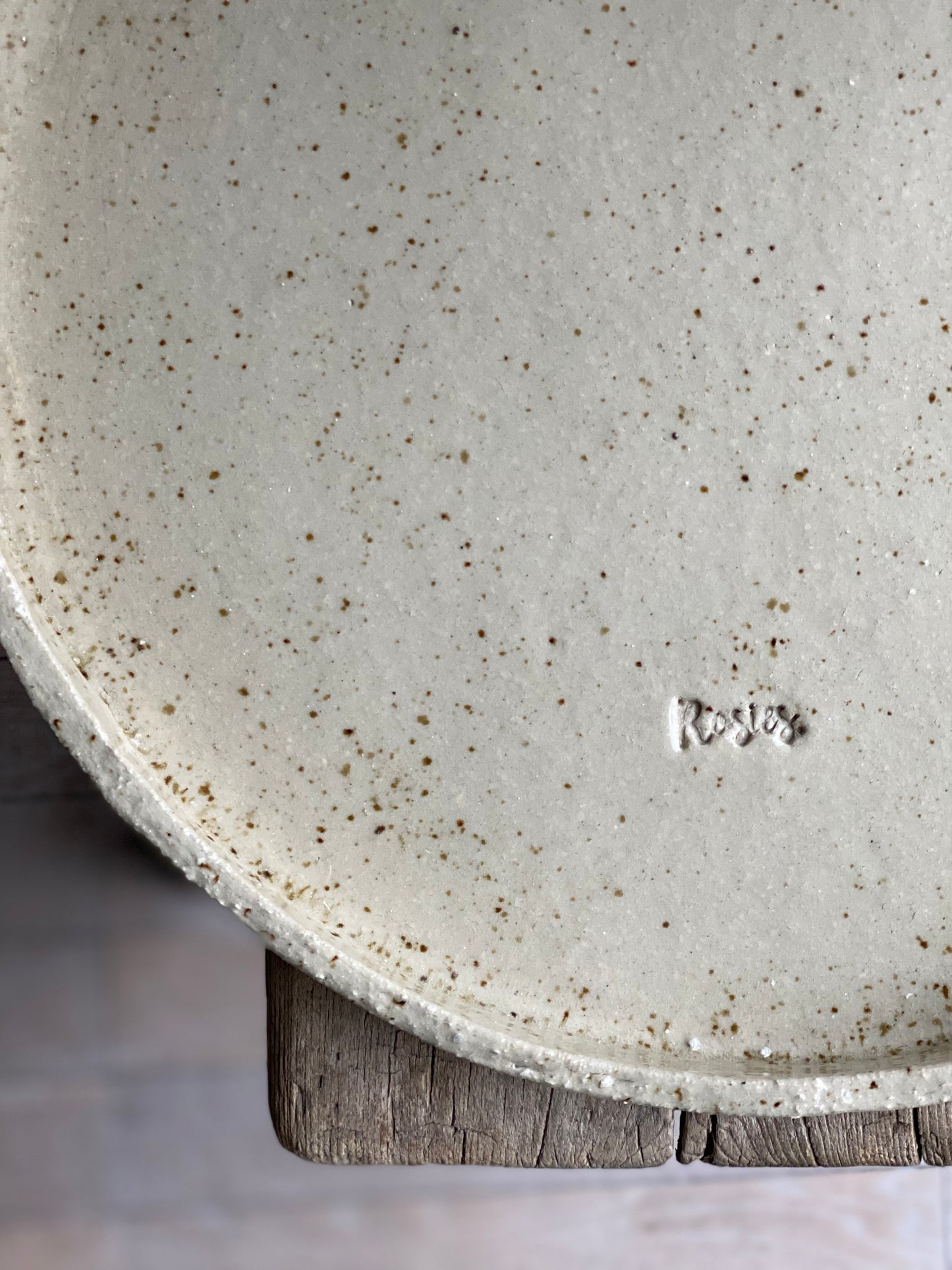 "Sahara" Schaal rechte rand diameter 3