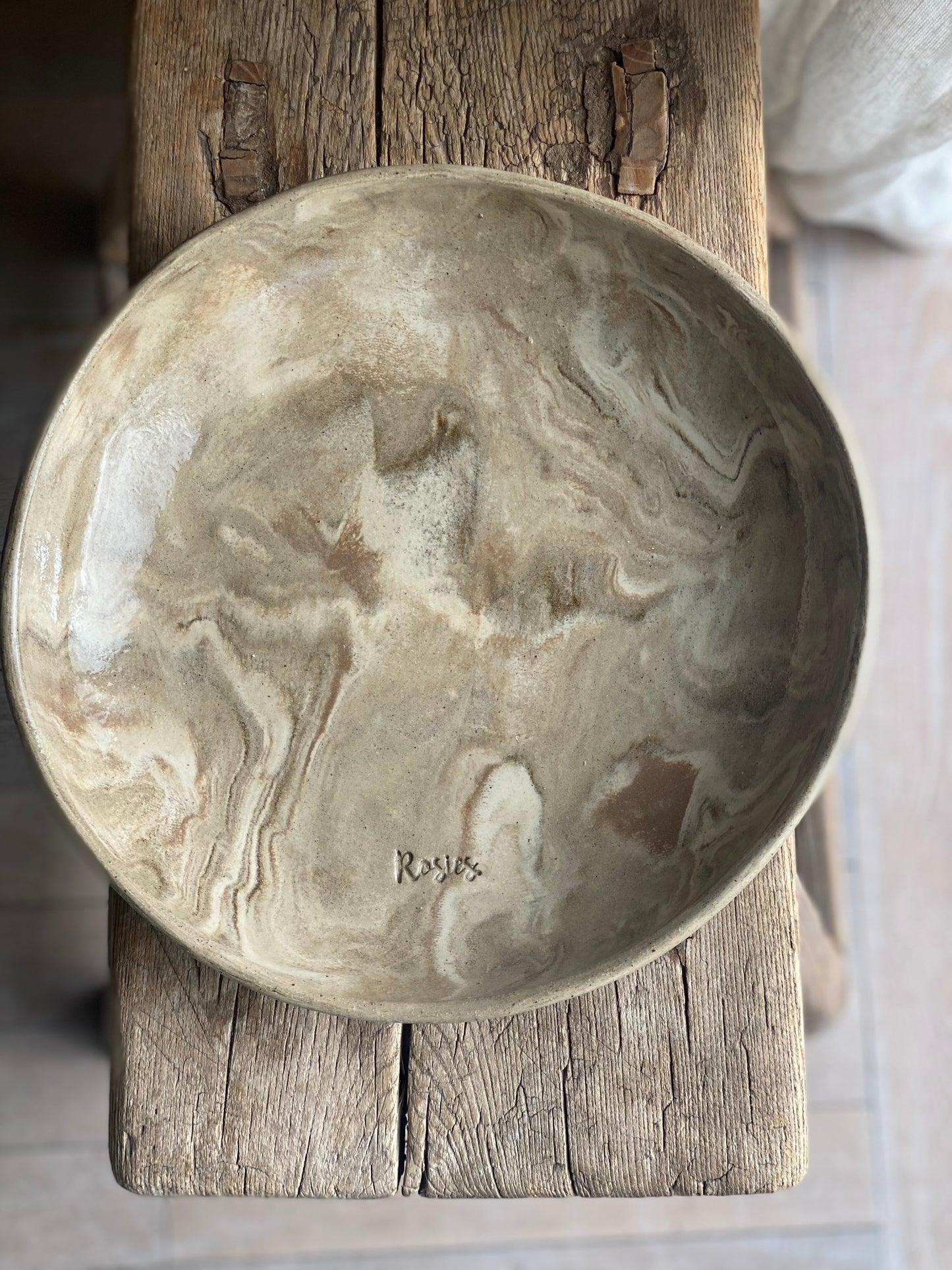 "Vintage" Serveerschaal large