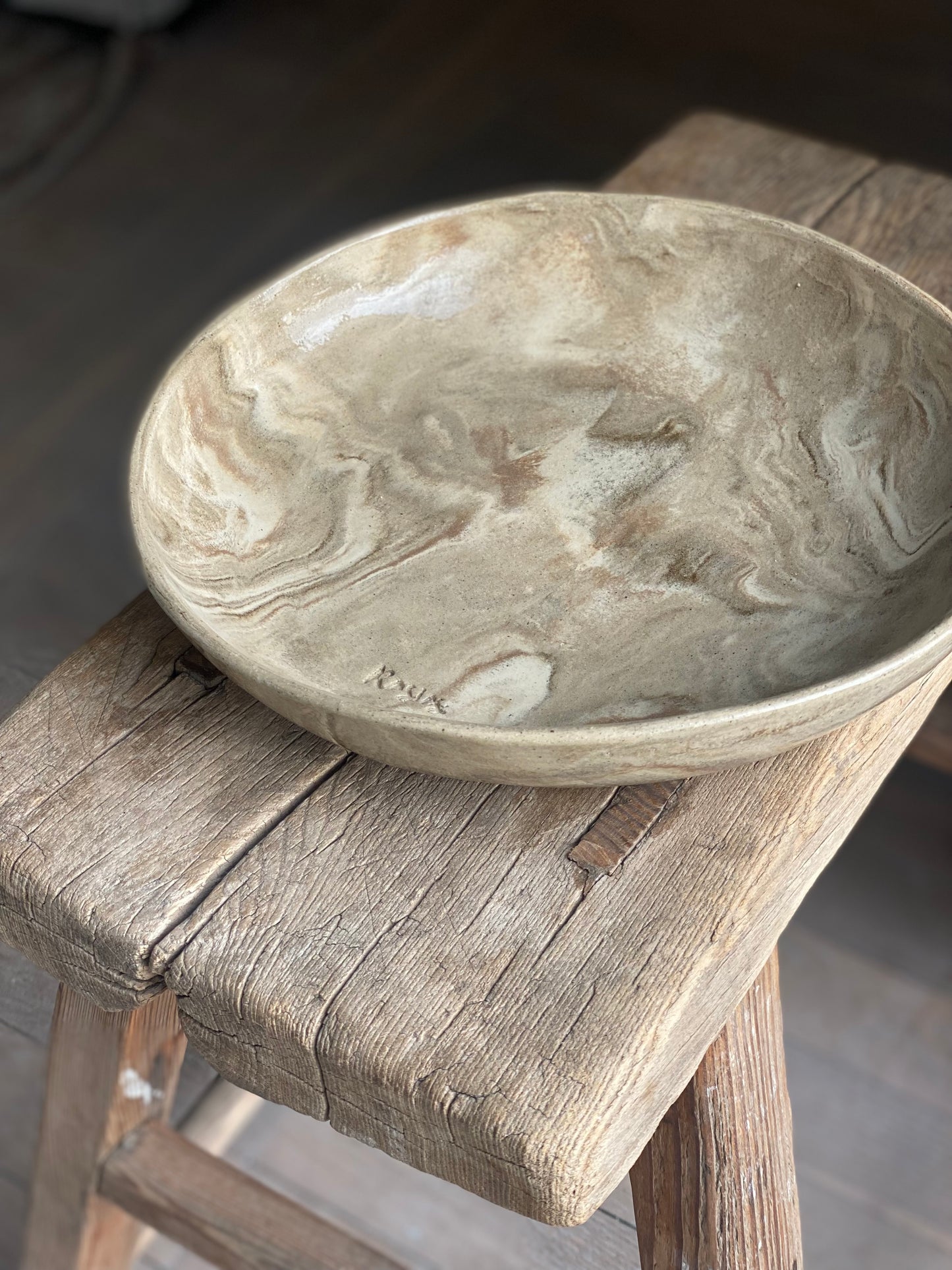 "Vintage" Serveerschaal large