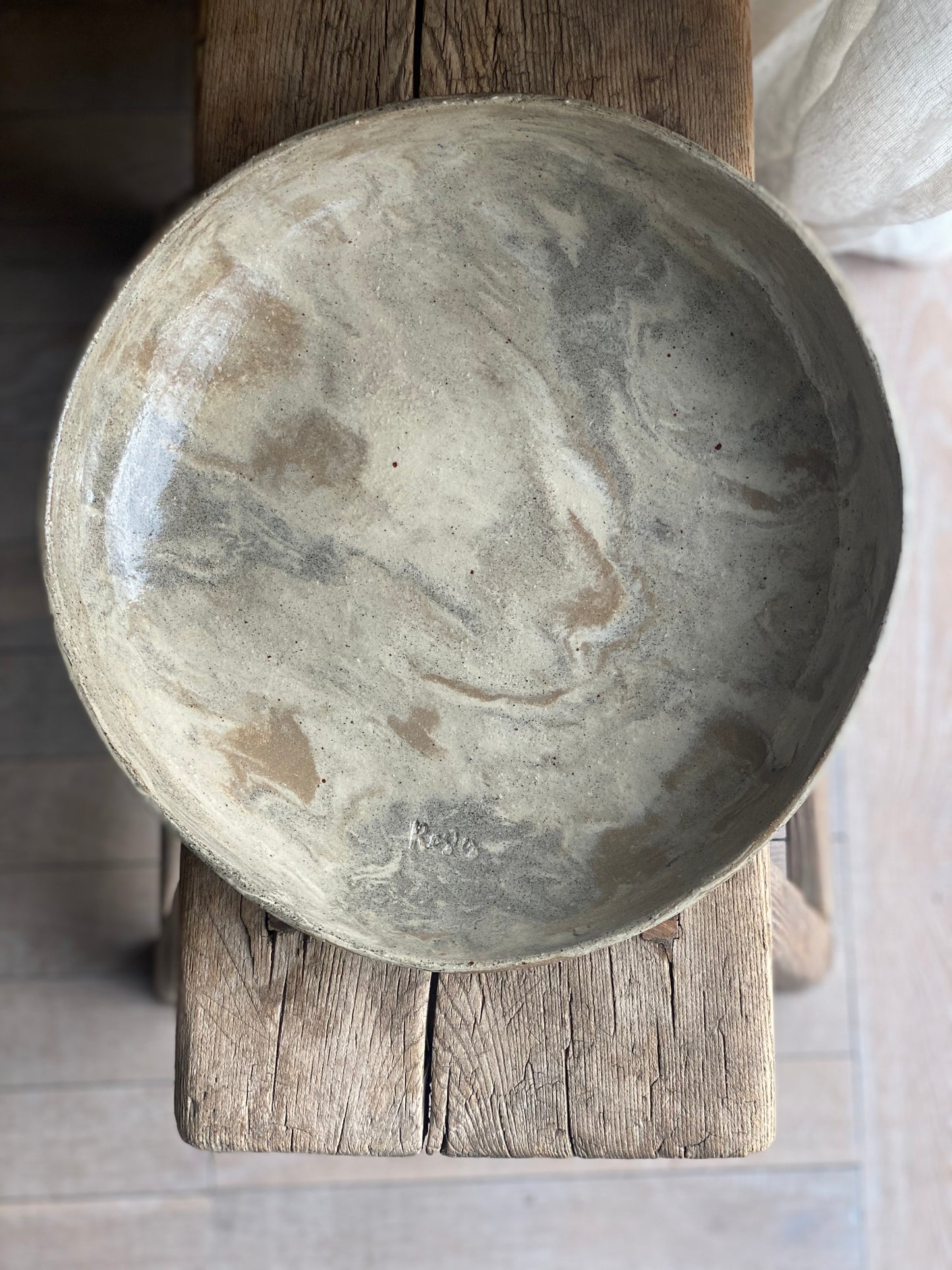 "Vintage" Serveerschaal X-large