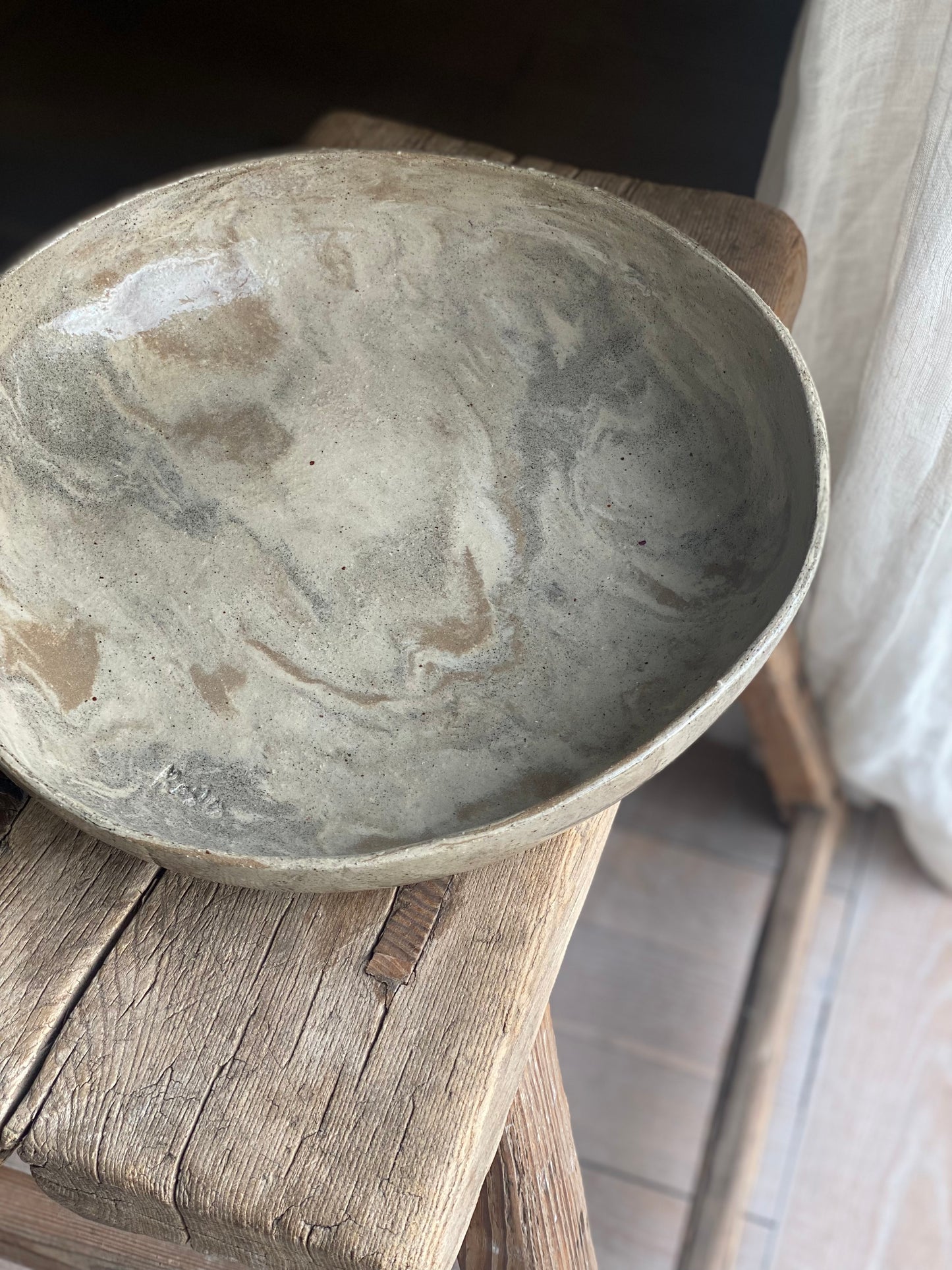 "Vintage" Serveerschaal X-large