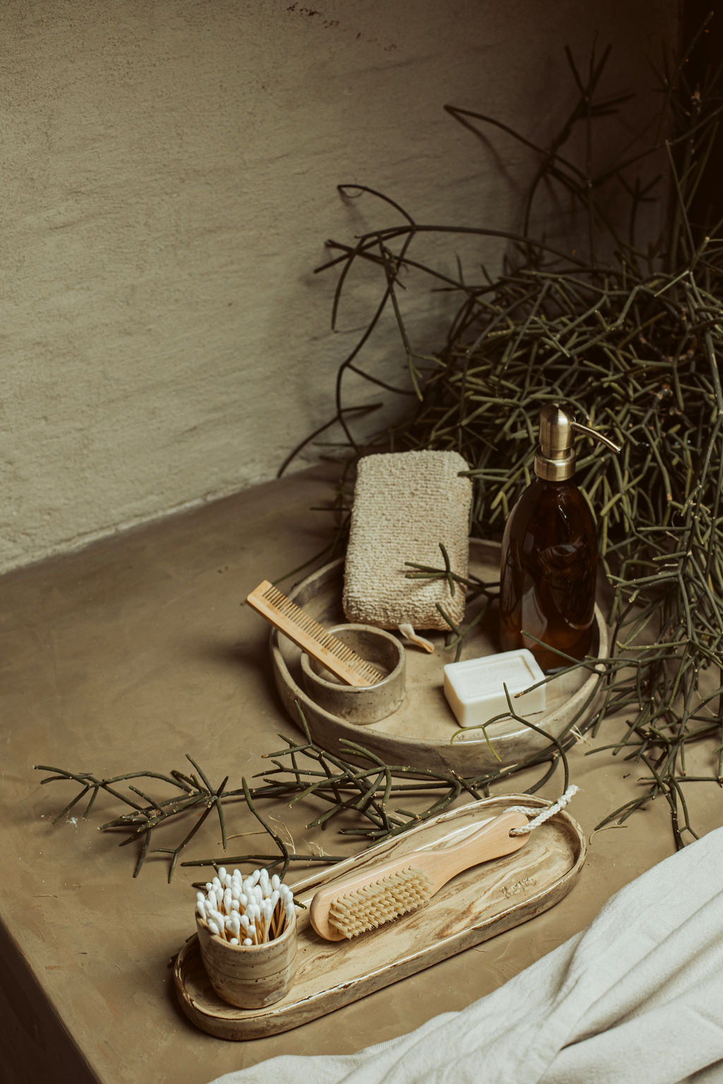 "Vintage" Schaal ovaal small