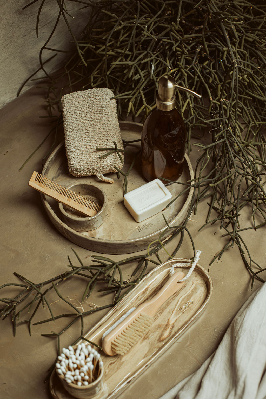 "Vintage" Schaal rechte rand diameter 2