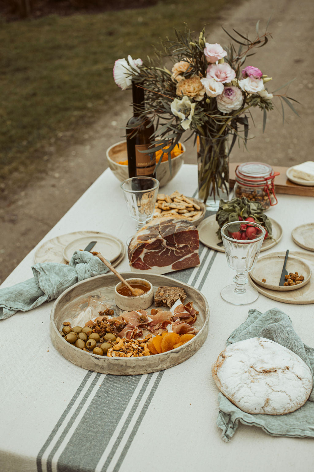 "Vintage" Schaal rechte rand diameter 2