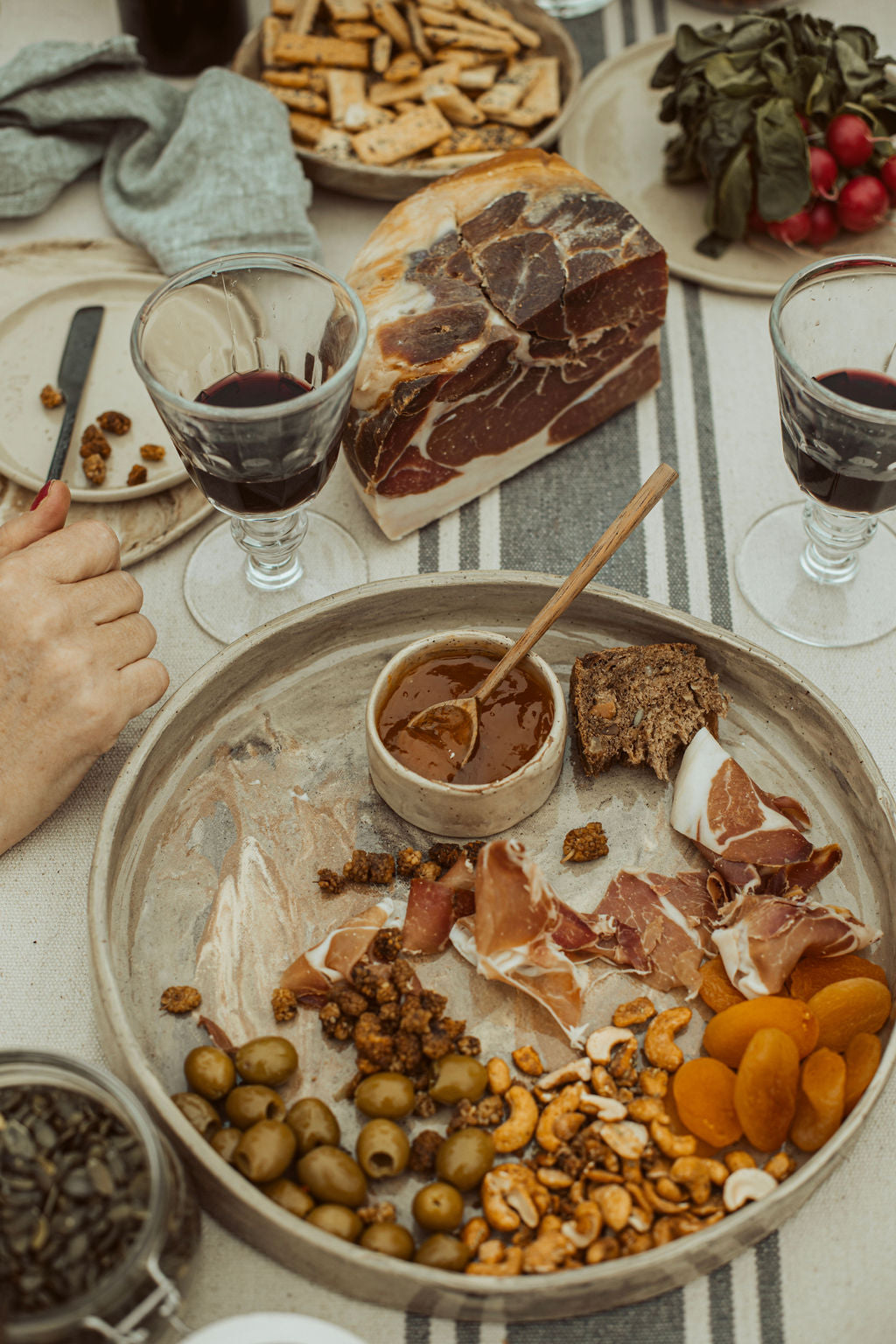 "Vintage" Schaal rechte rand diameter 2