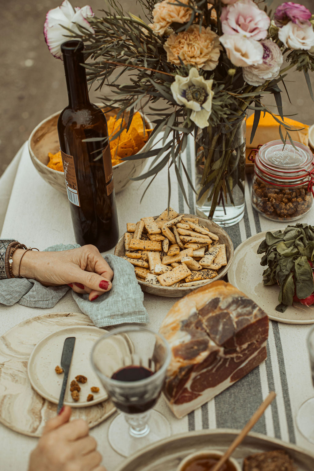 "Vintage" Schaal ontbijt