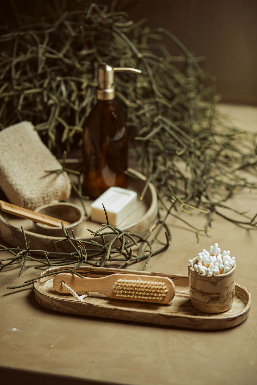 "Vintage" Schaal ovaal small