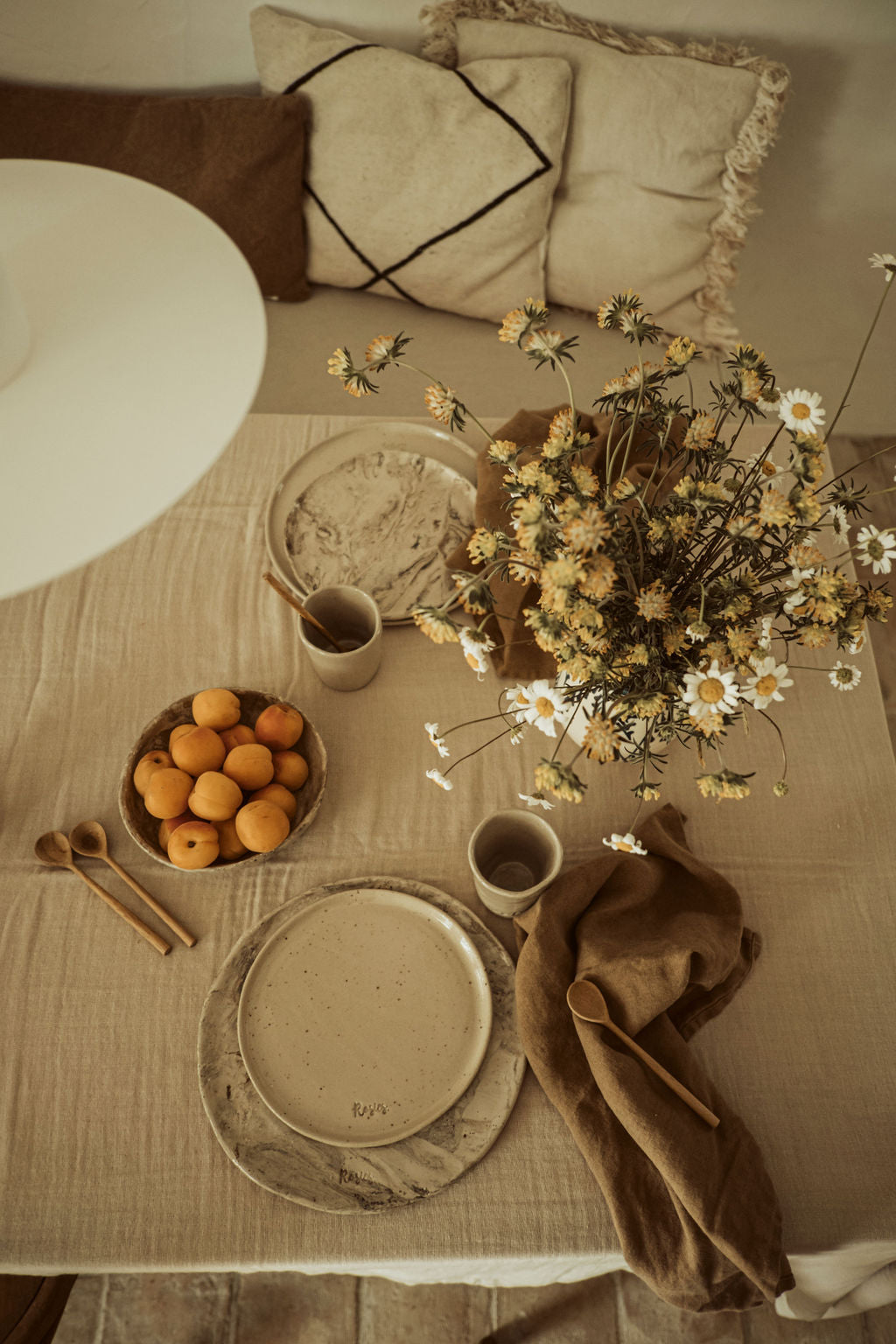 "Vintage" Bord hoofdgerecht