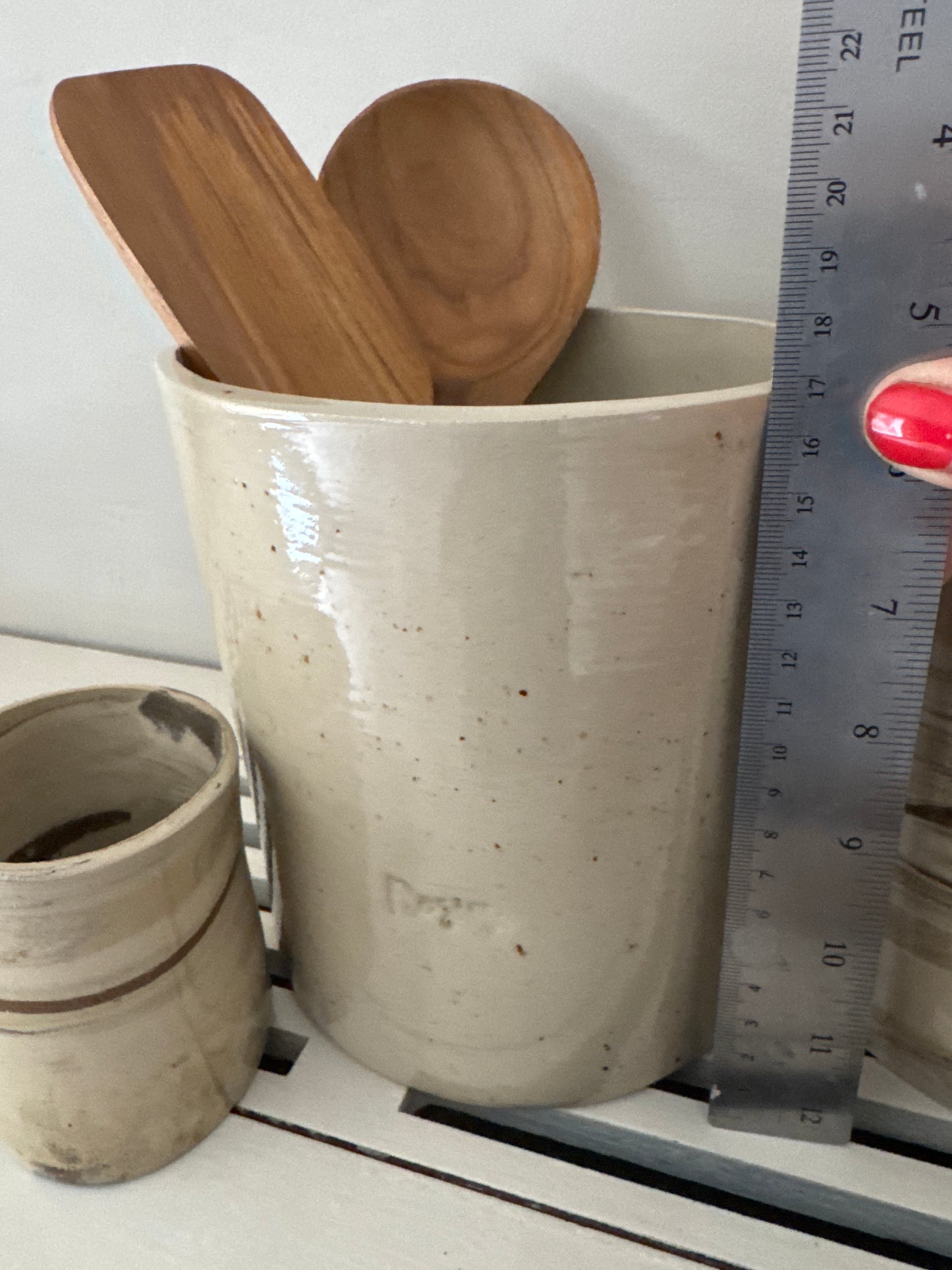 Pot voor keukengerei in Sahara